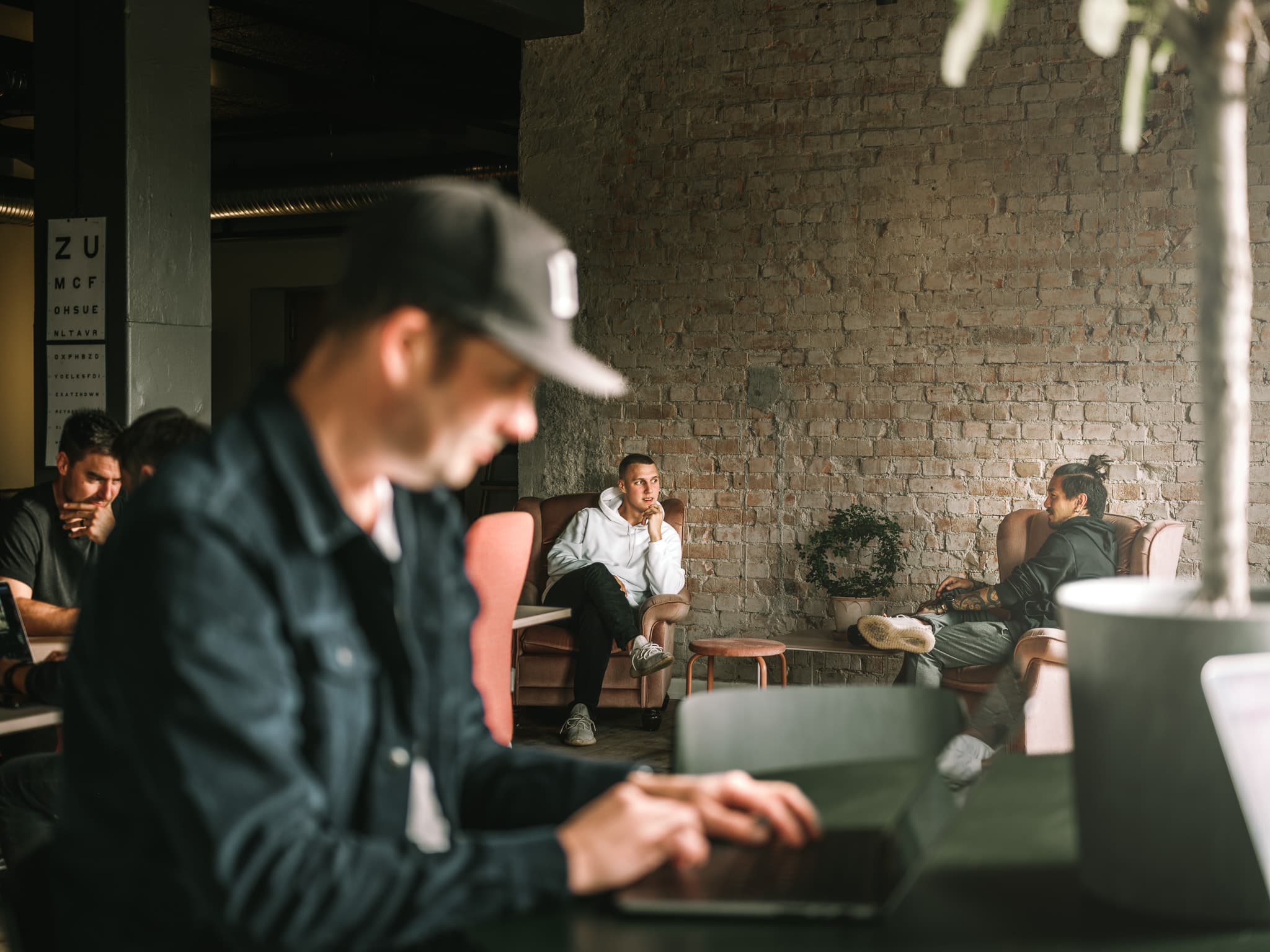 Pentry och kaffestation på kontorshotellet B6 Cowork